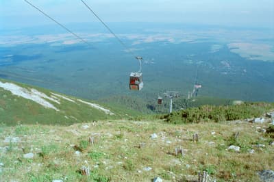 Lomnický štít cable car